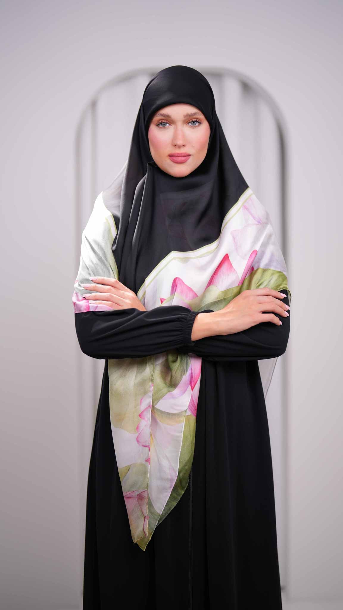 scilla silk scarf hh3
