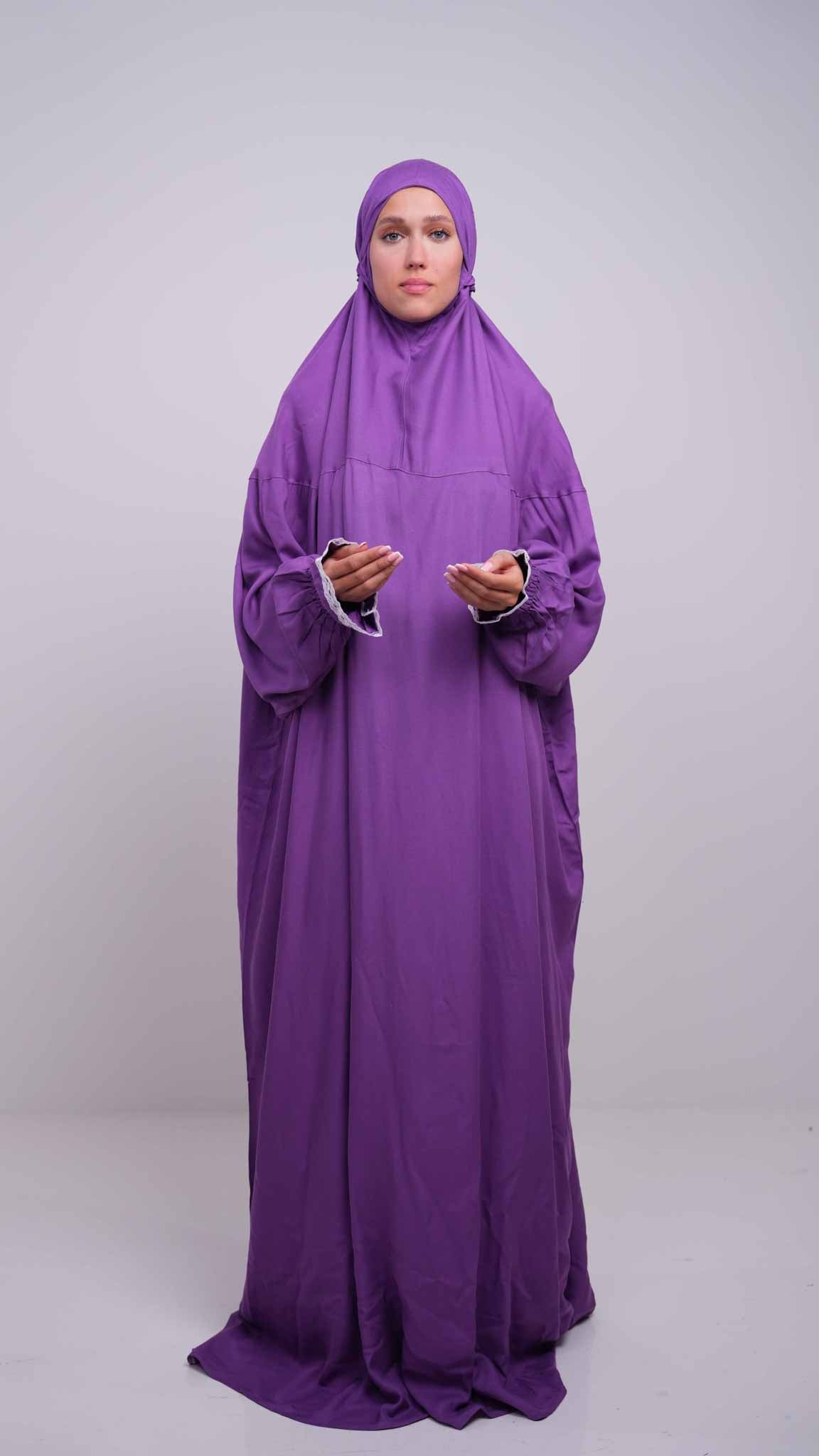 Purple Prayer Gown One piece