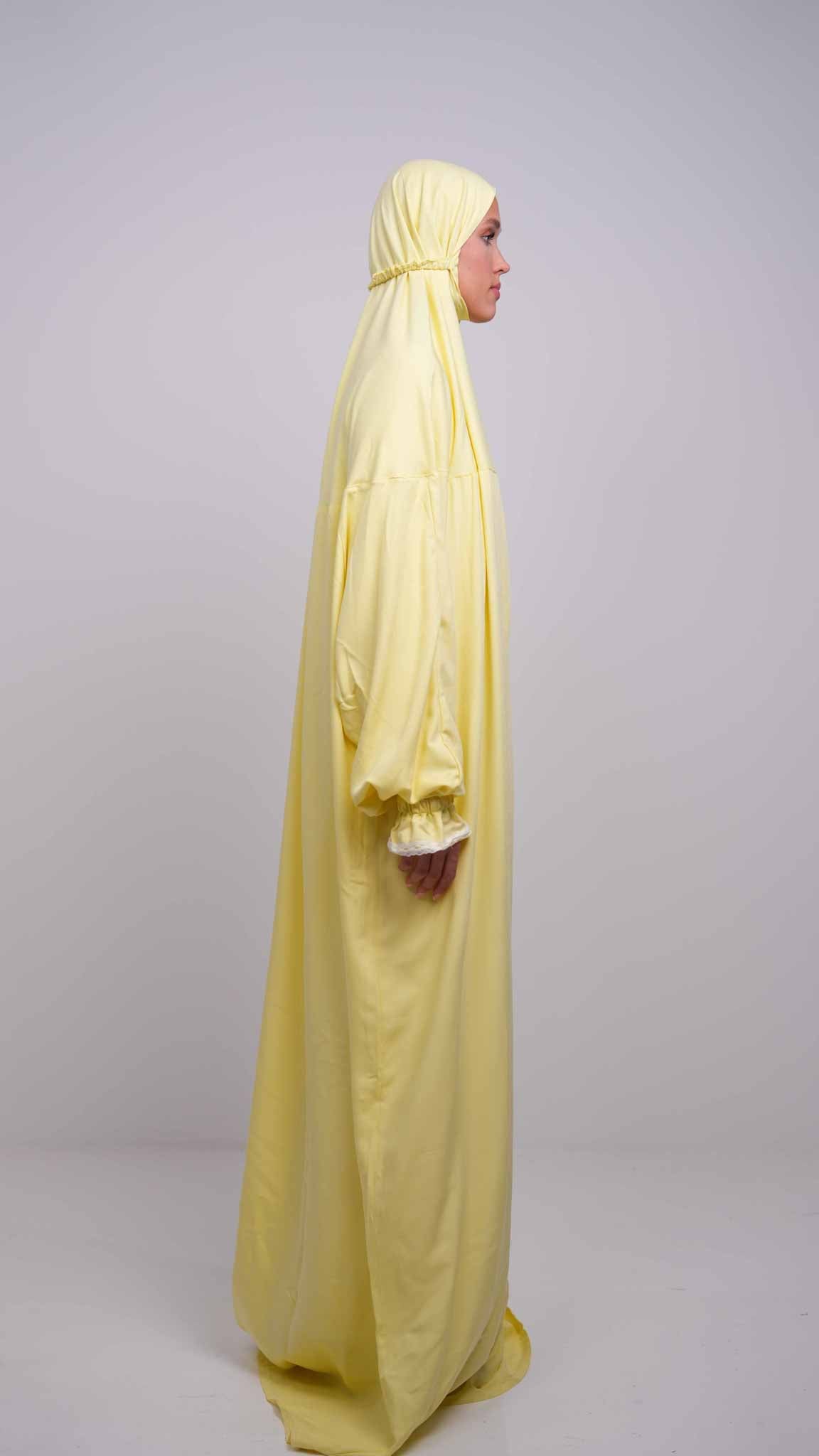 Yellow Prayer Gown One piece
