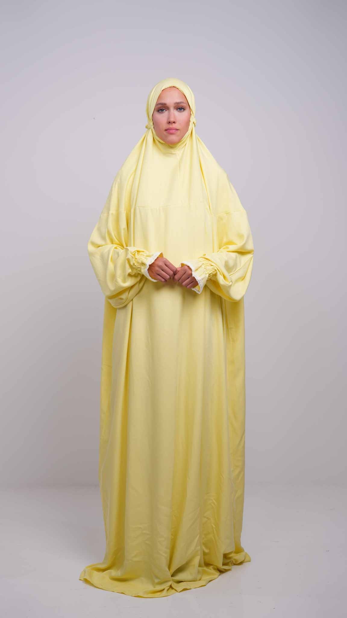 Yellow Prayer Gown One piece