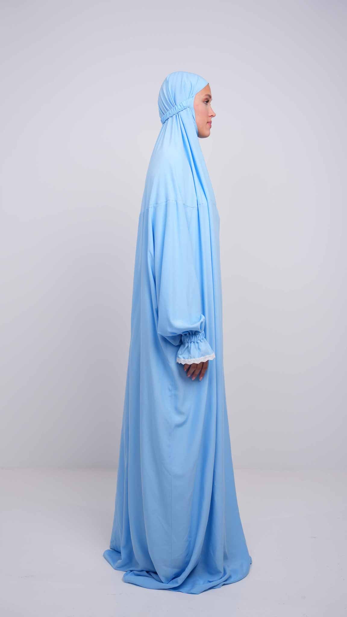 baby Blue Prayer Gown One piece