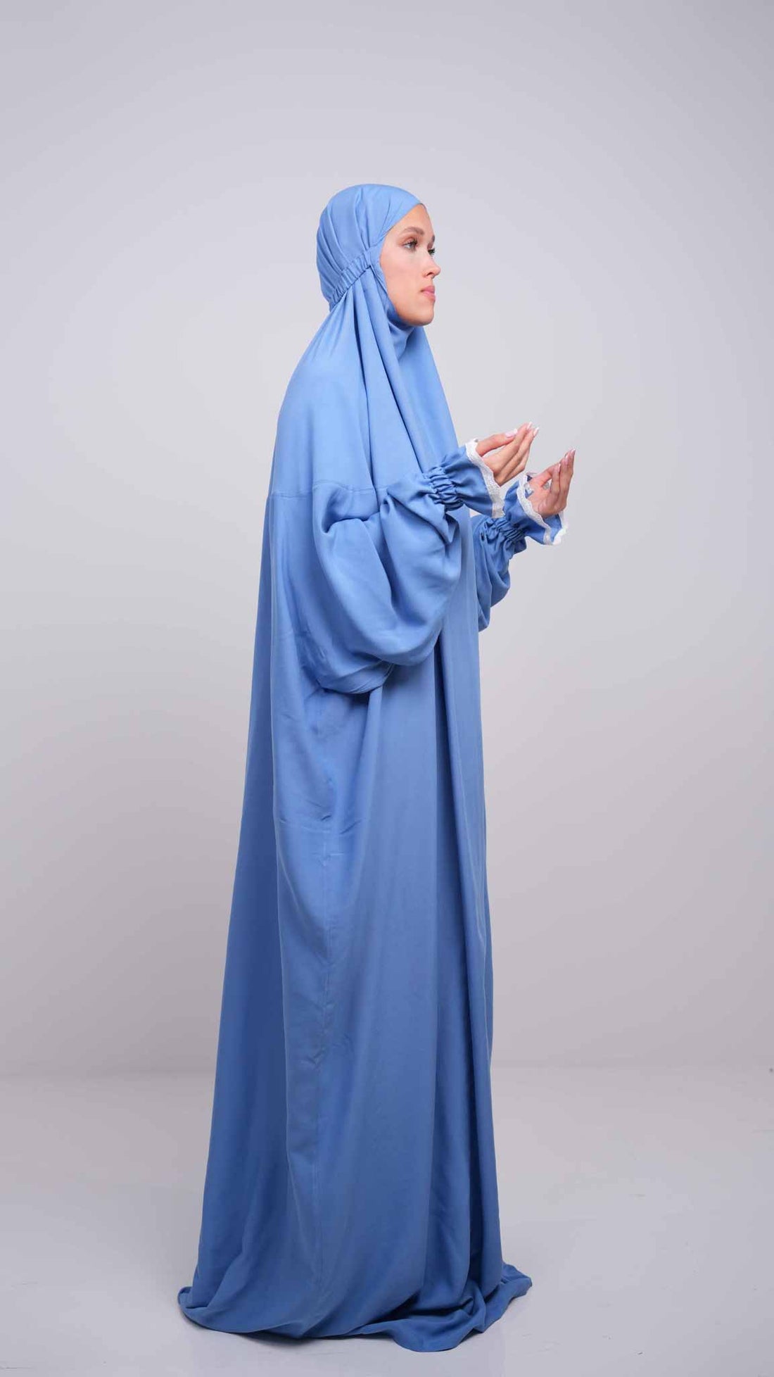 Sky Blue Prayer Gown One piece