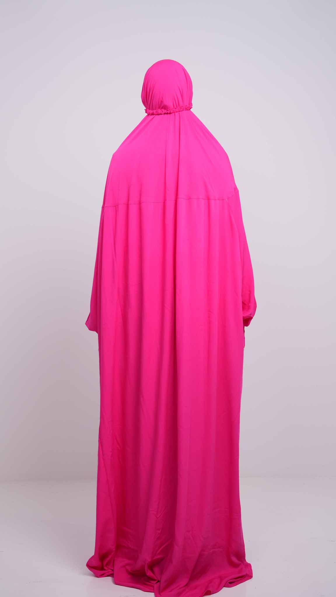 Hot Fuchsia Prayer Gown One piece