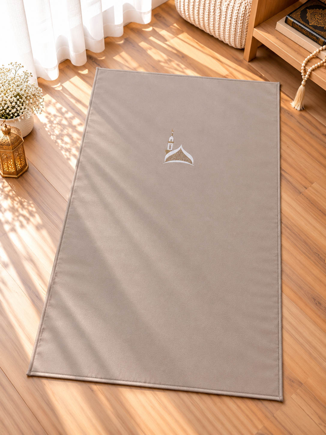 Travel Prayer Mat with Zipper | Portable & Foldable