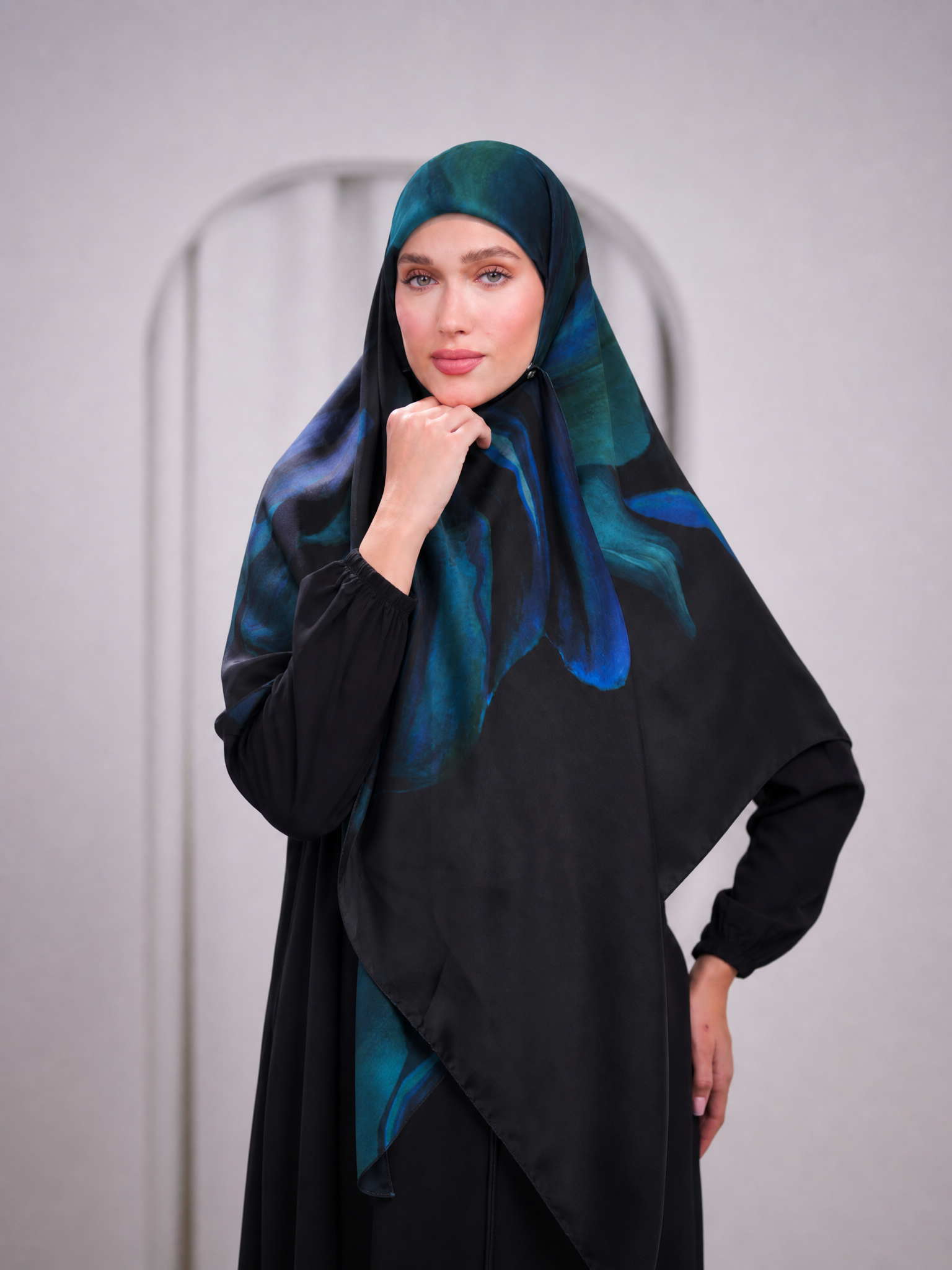 scilla silk scarf c1