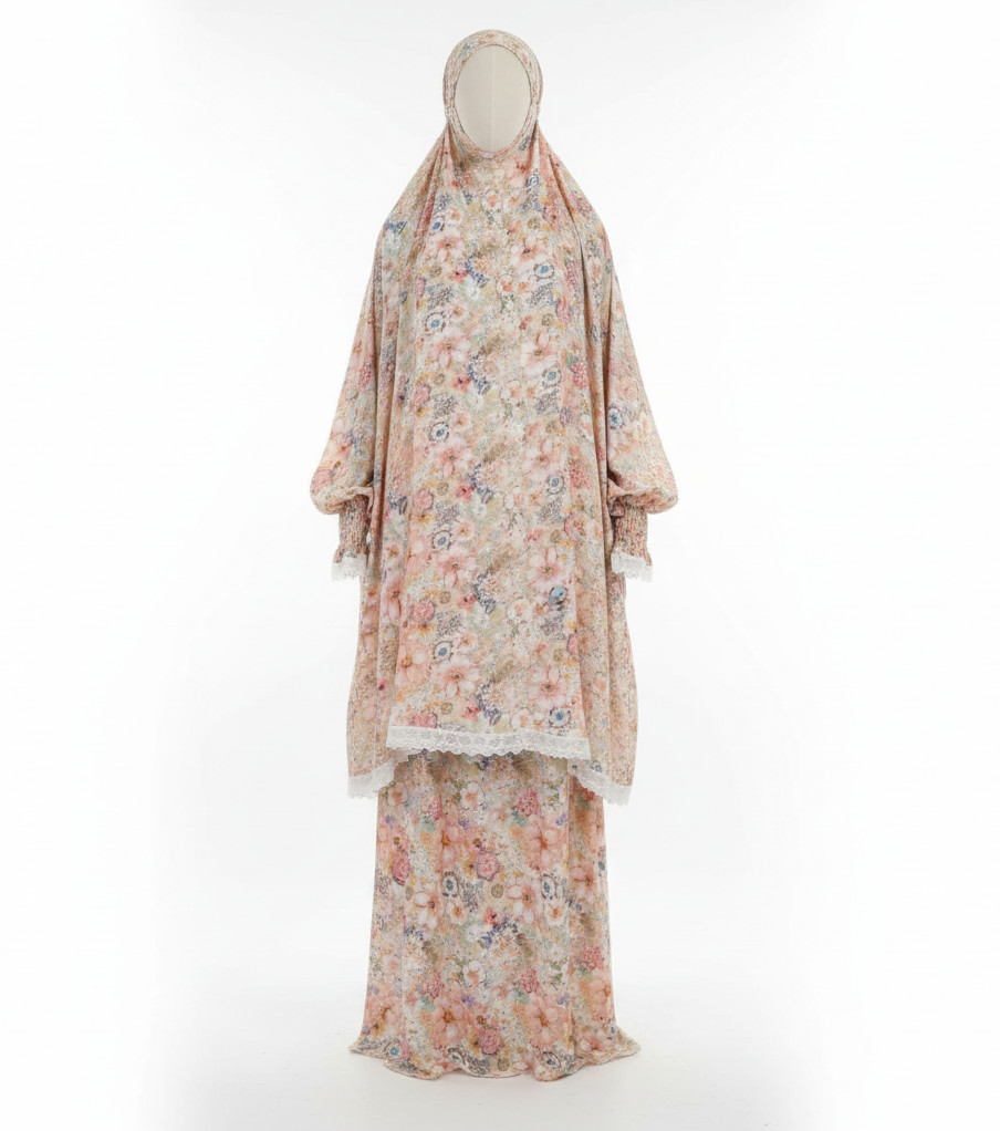 Two Piece Prayer Gown a39