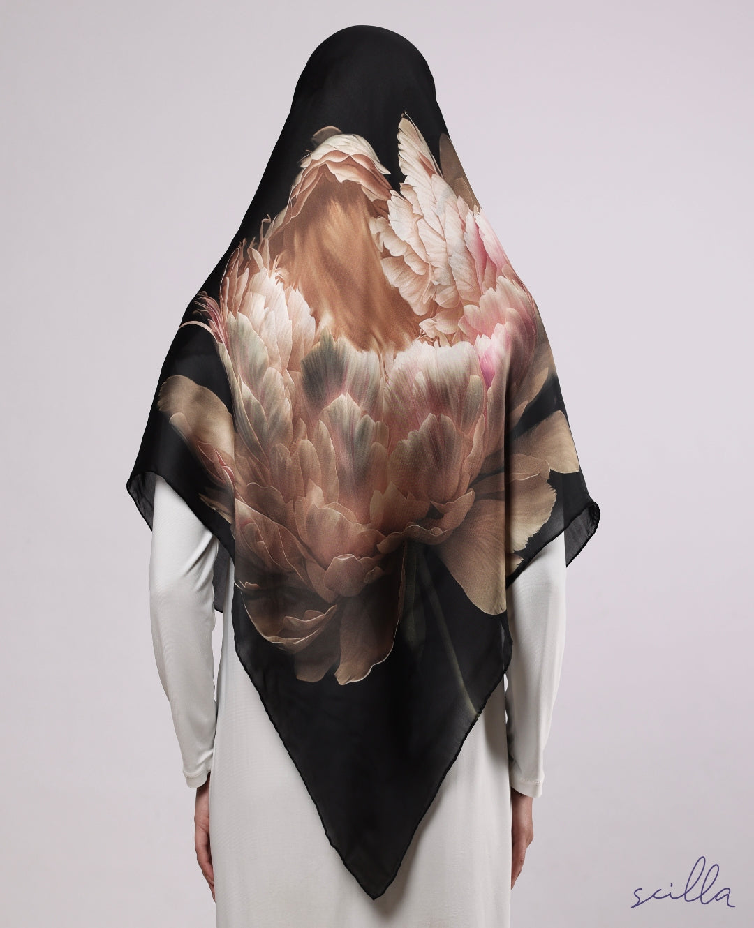 Scilla silk scarf U1