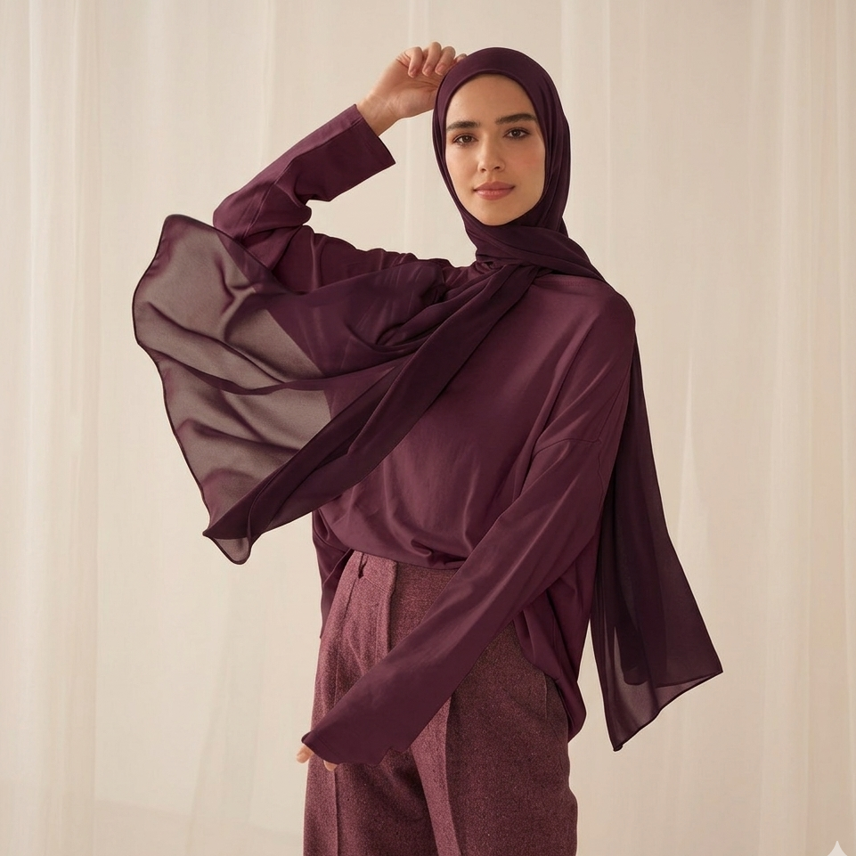 Shawls soft crepe KRC