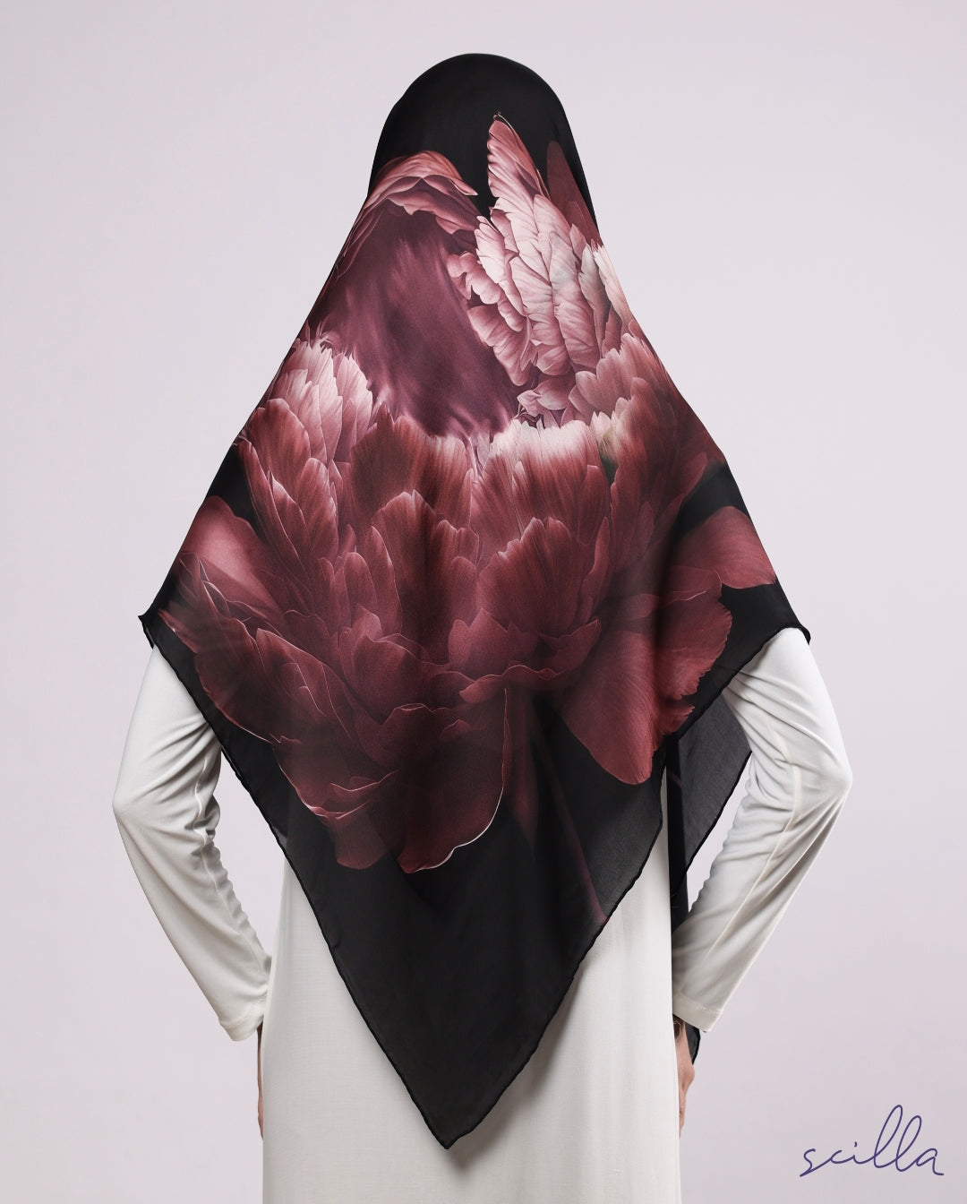 Scilla silk scarf u2