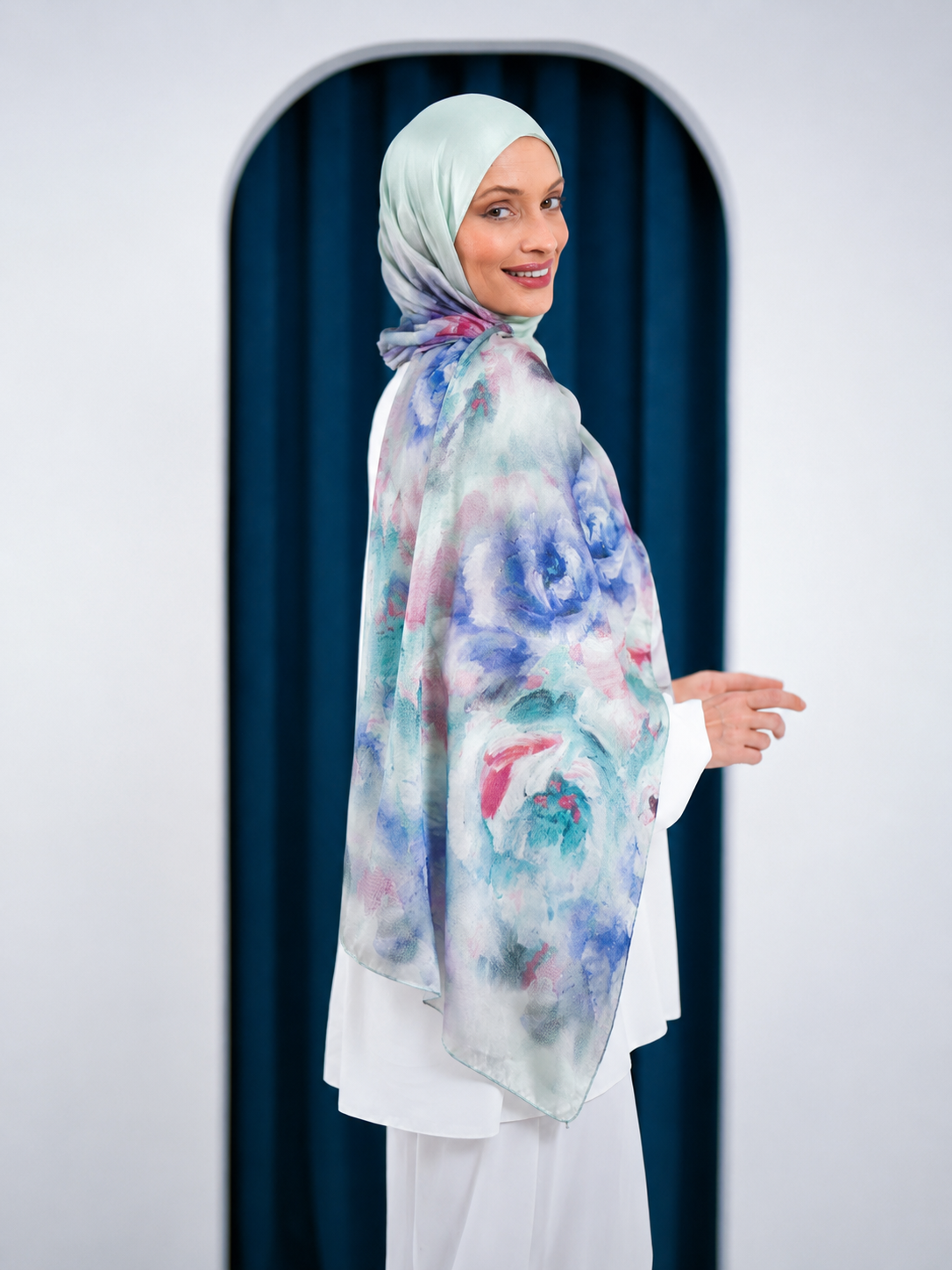 scilla silk shawl P3