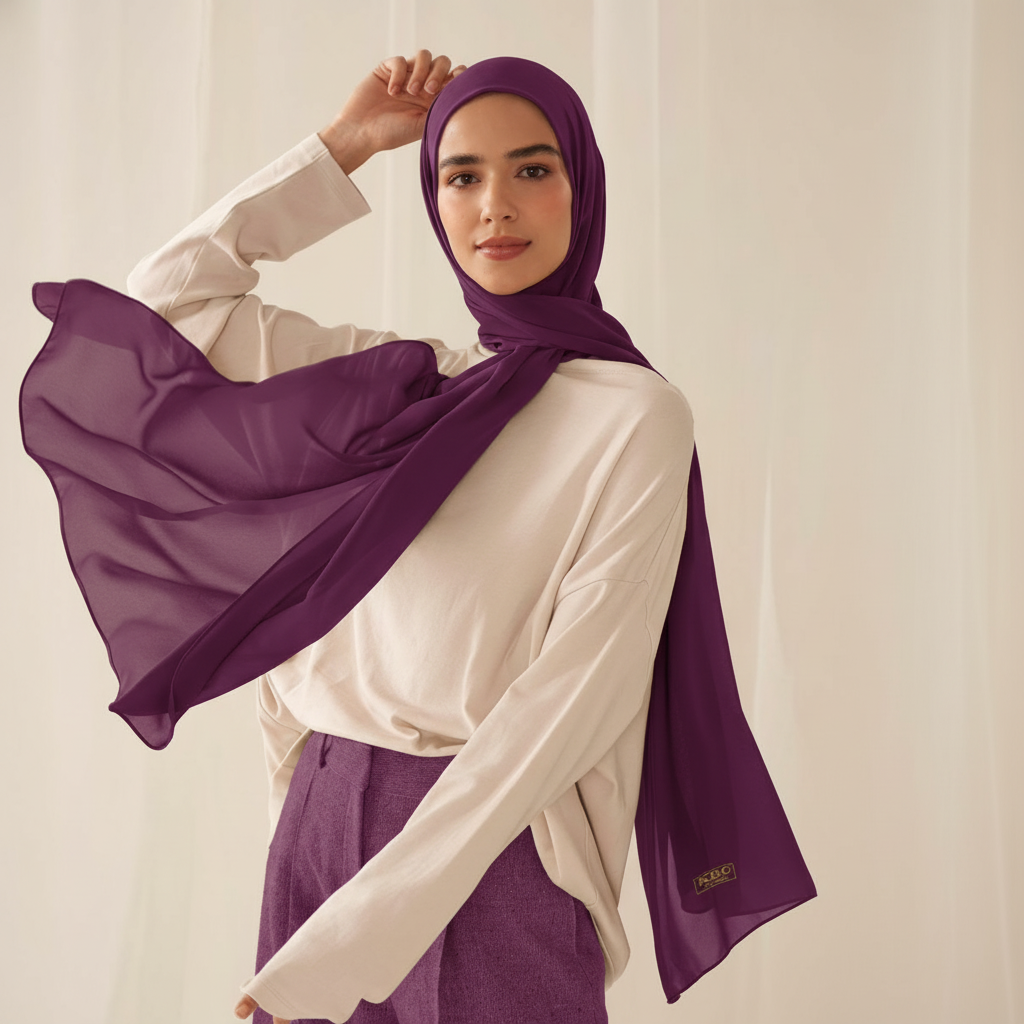 Shawls soft crepe KRC