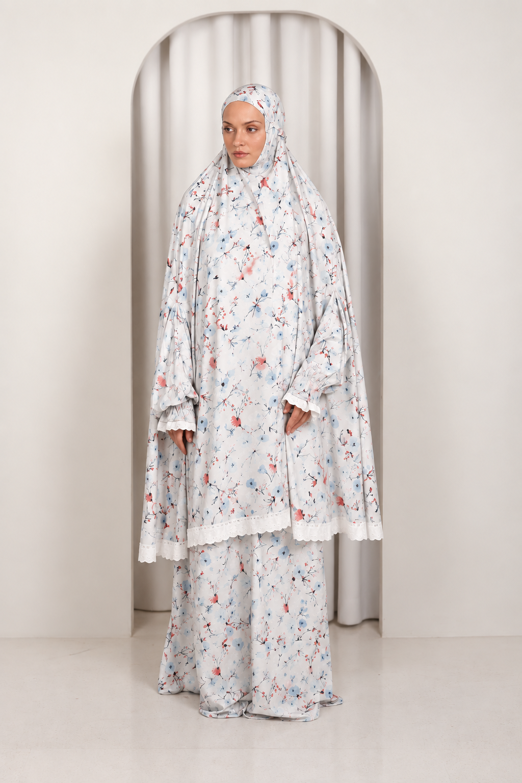 Two pieces prayer gown a73