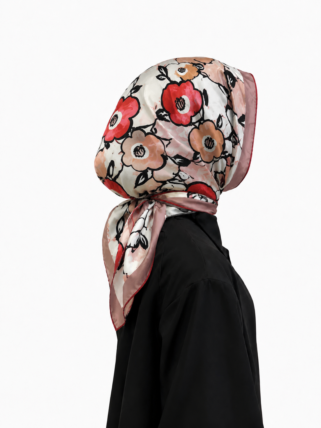 Satin Turkish hijab