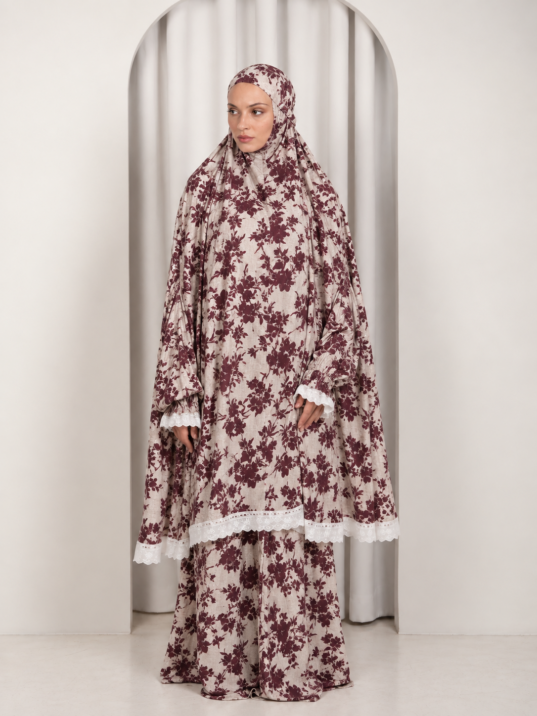 Prayer gown two pieces a69