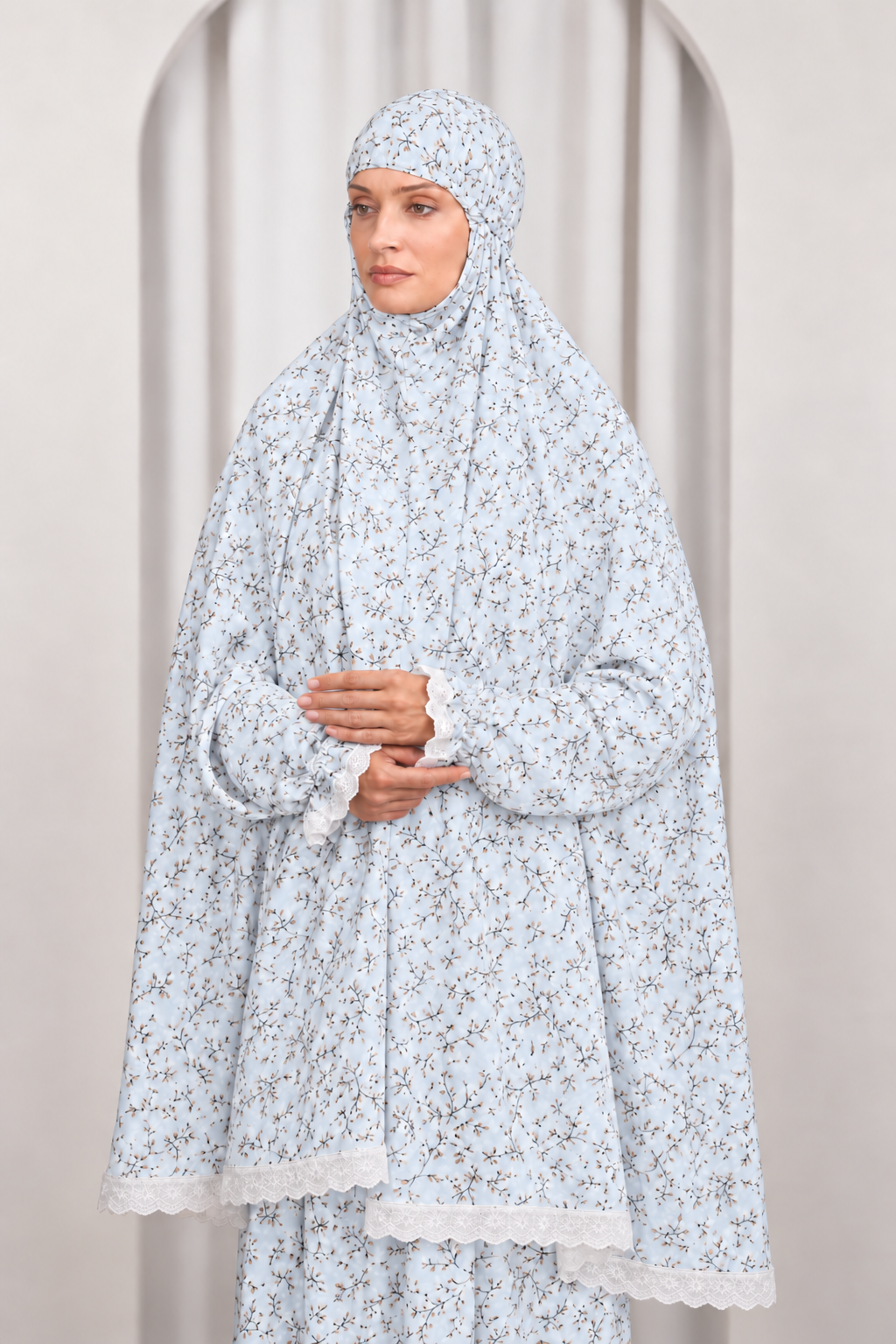 Two piece prayer gown a83