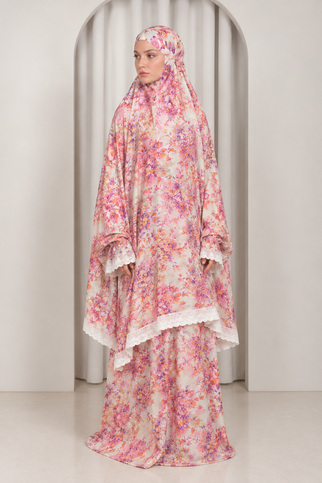 Two pieces prayer gown a89