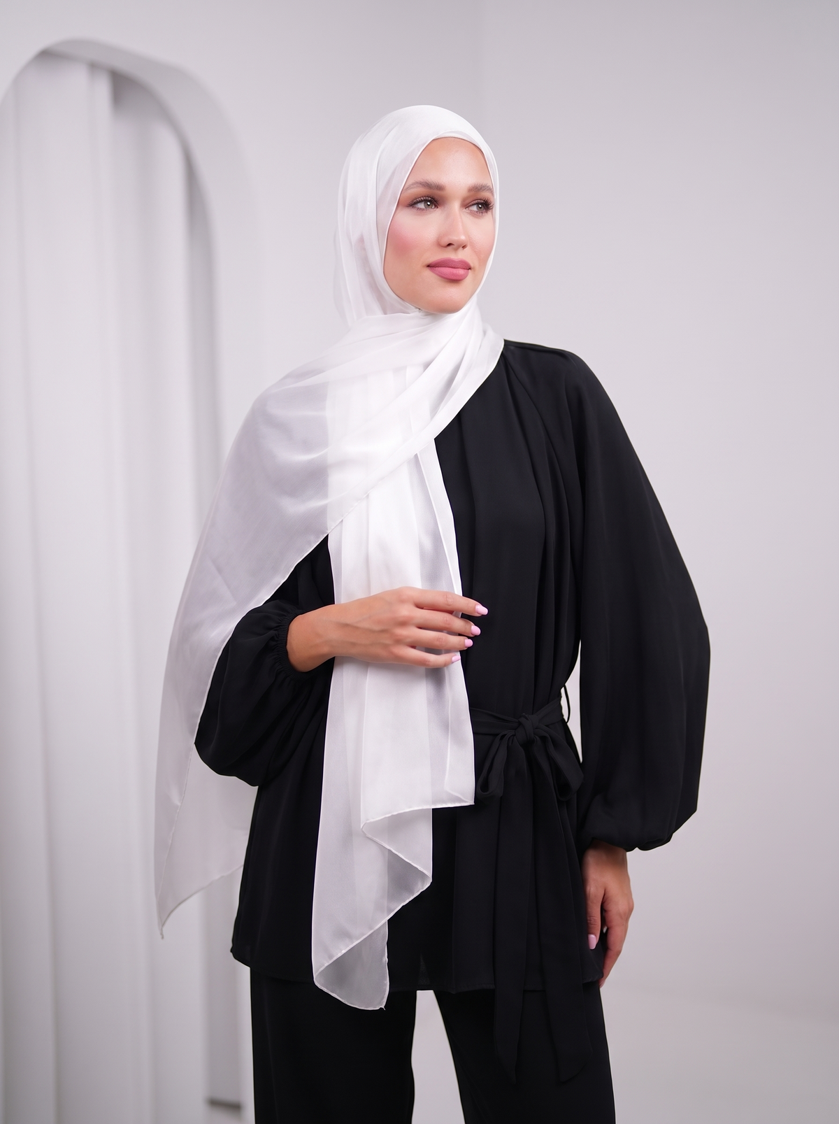 Silk Plain Shawl