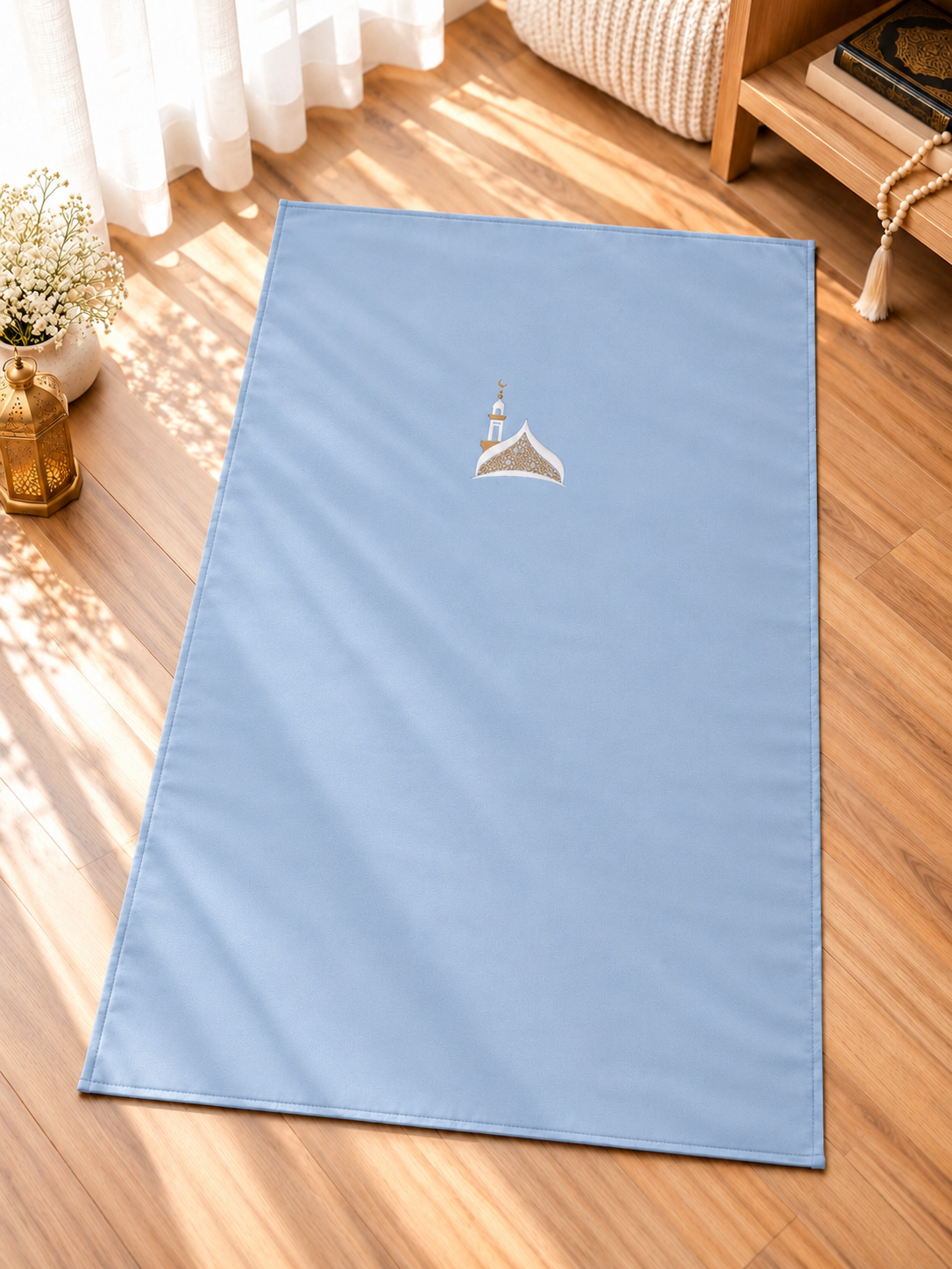 Travel Prayer Mat with Zipper | Portable & Foldable
