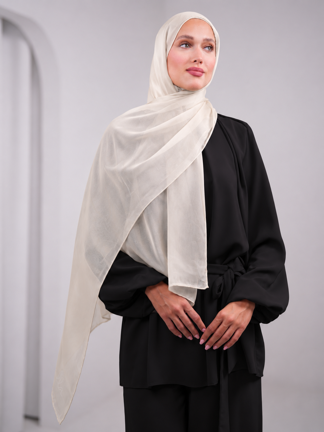 Silk Plain Shawl