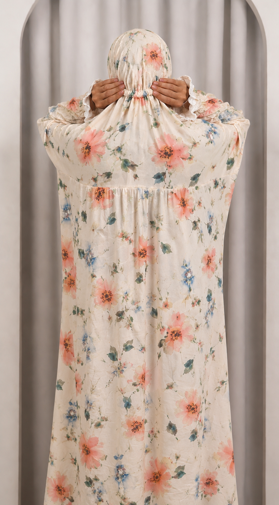One piece prayer gown b09