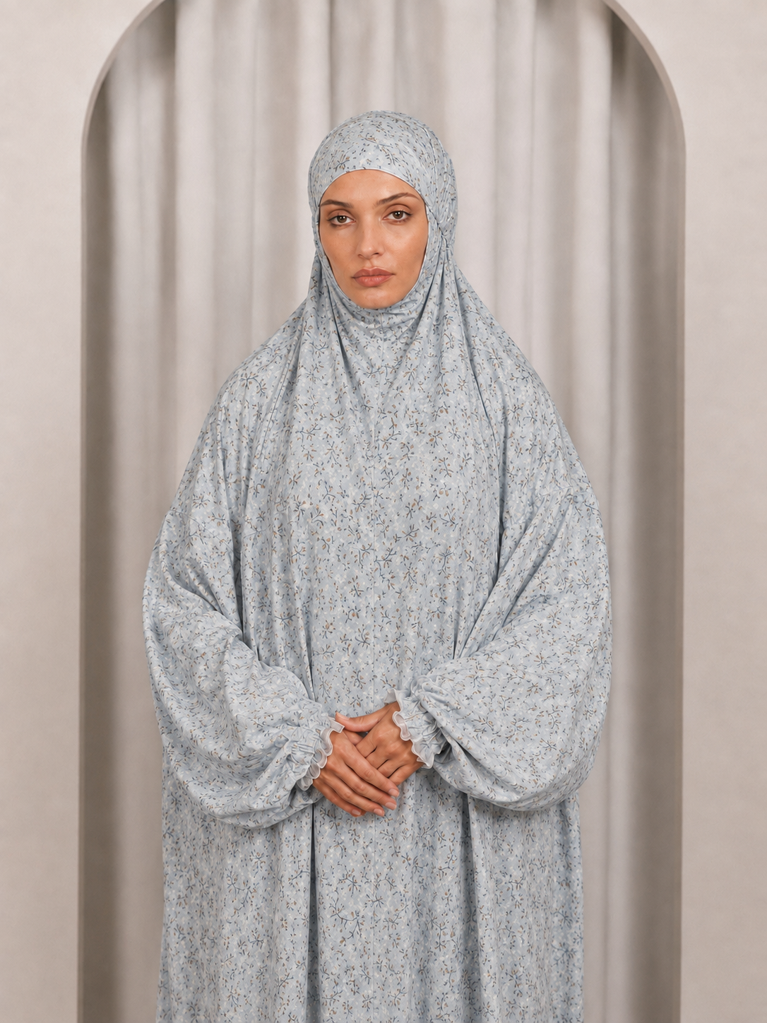 One piece prayer gown b08