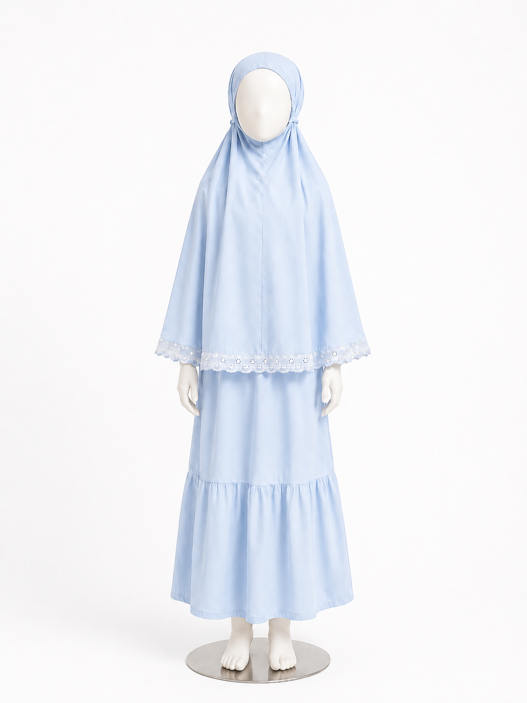 3 years - baby blue kids prayer gown