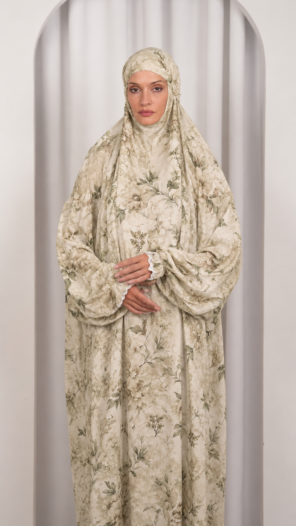 One piece prayer gown b03