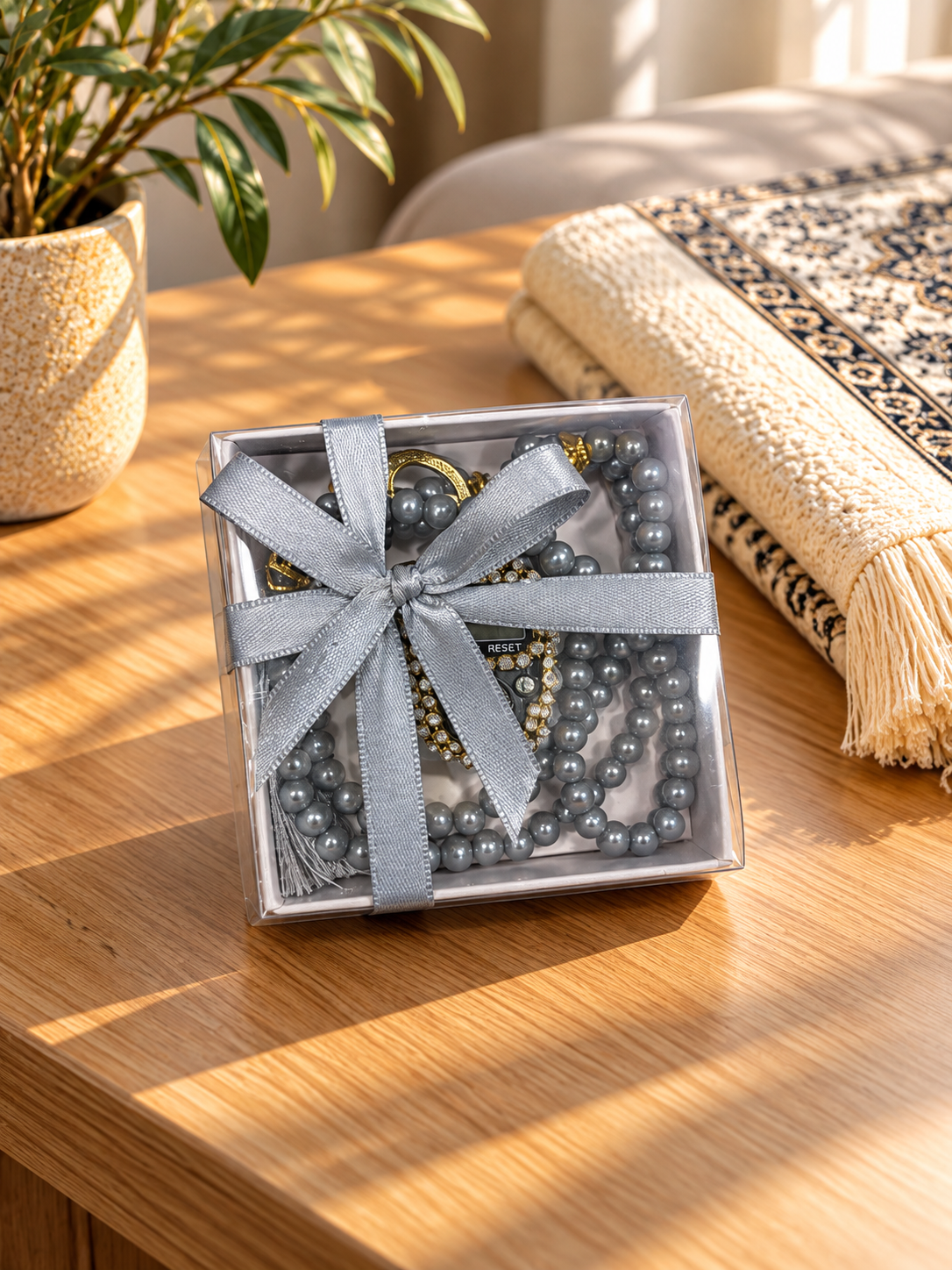 Prayer Counter and Tasbih Set with strass
