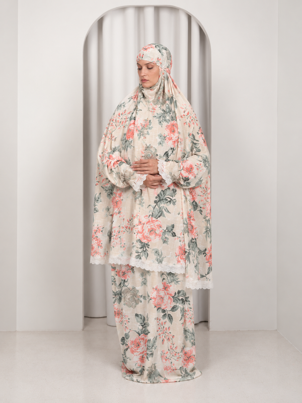 Prayer gown two pieces a65