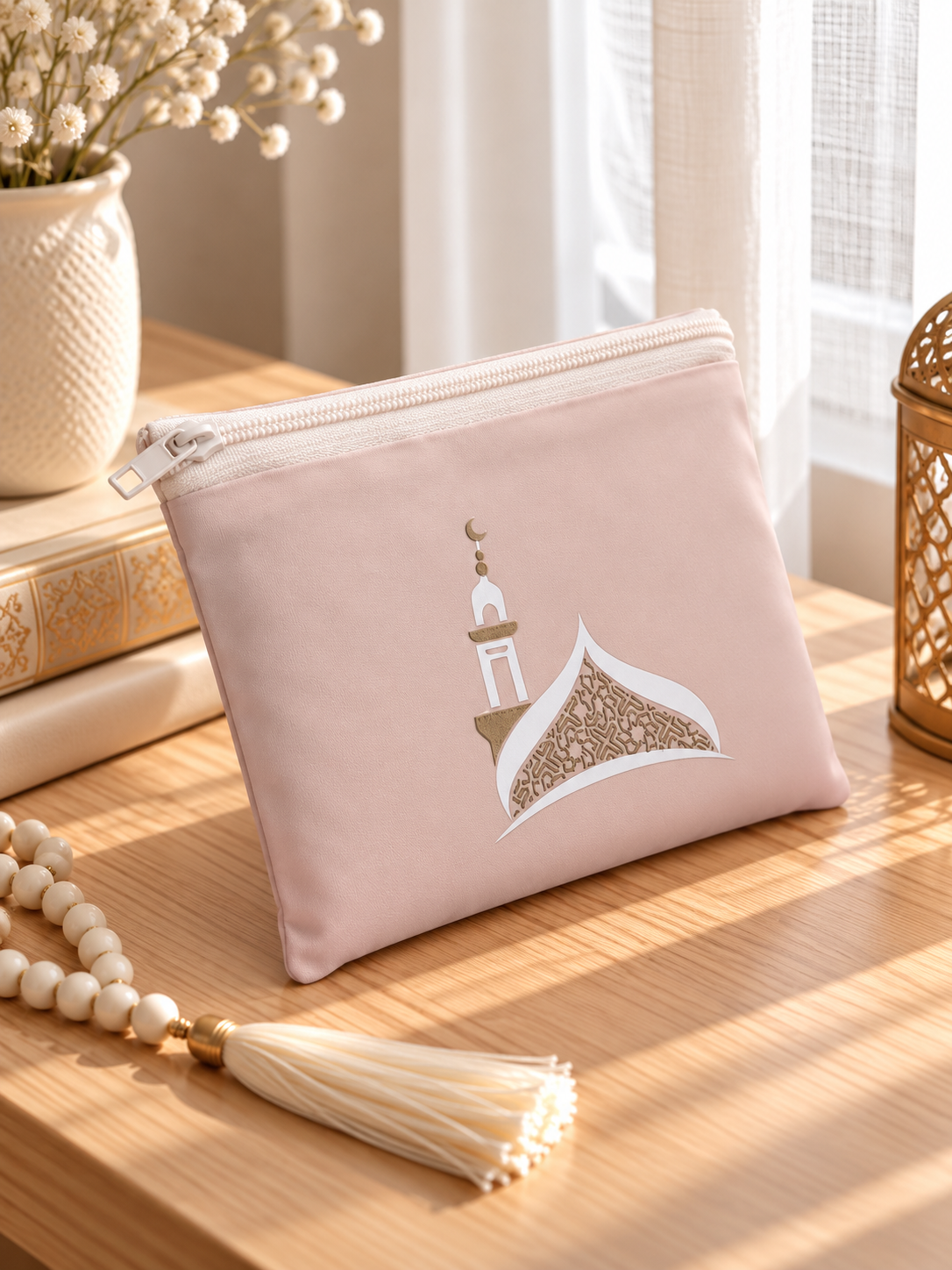 Travel Prayer Mat with Zipper | Portable & Foldable