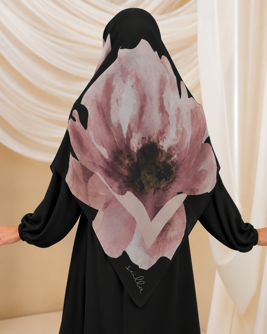Scilla Silk Scarf AB1