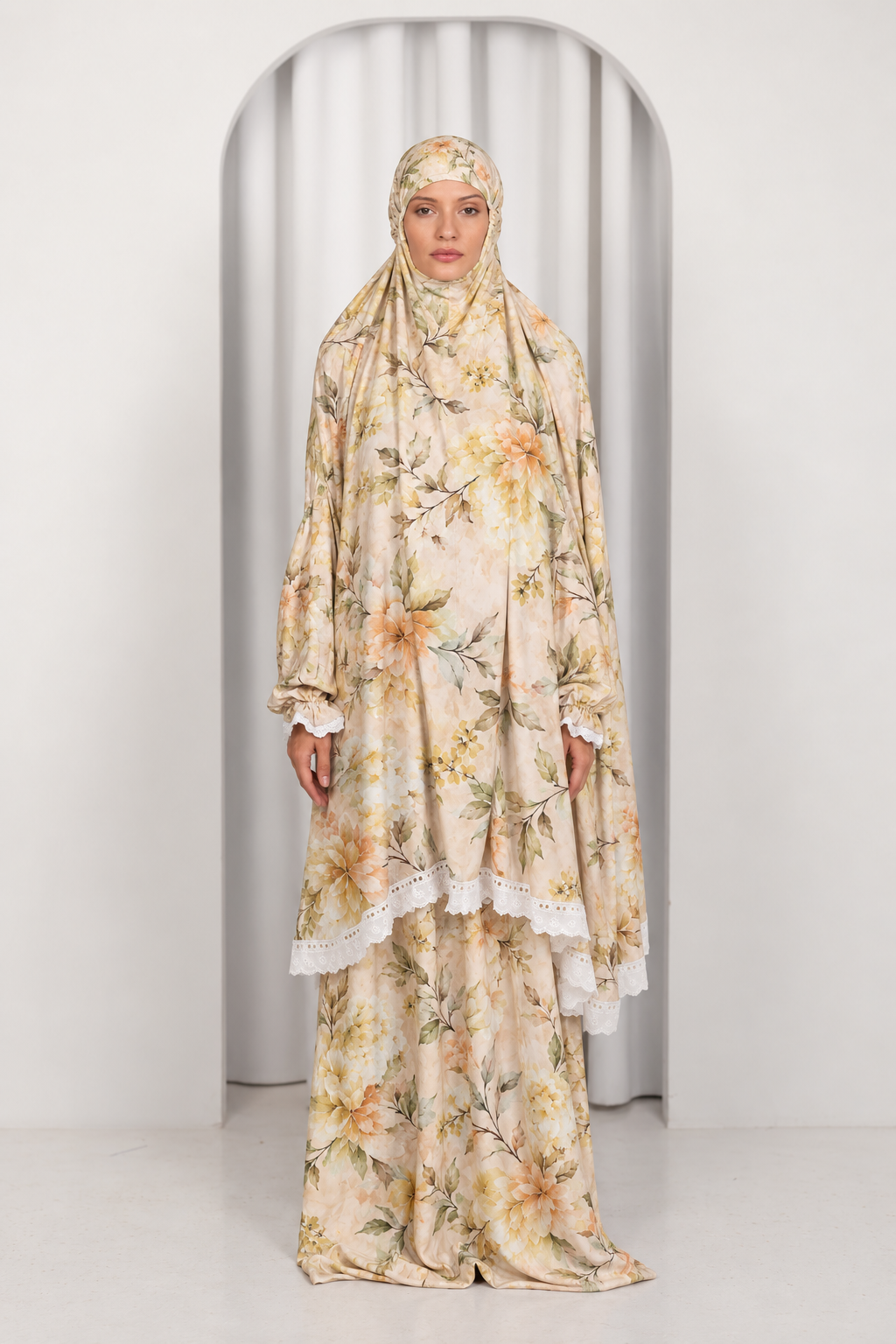 Two pieces prayer gown a84