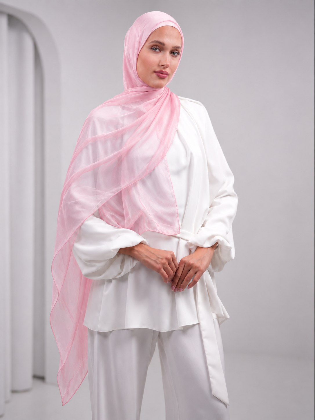 Silk Plain Shawl