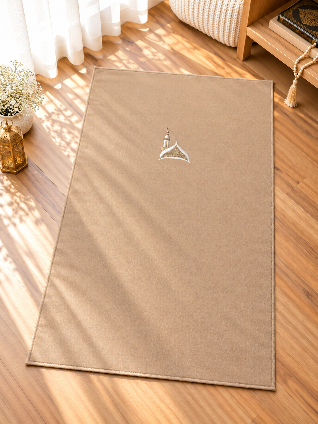 Travel Prayer Mat with Zipper | Portable & Foldable