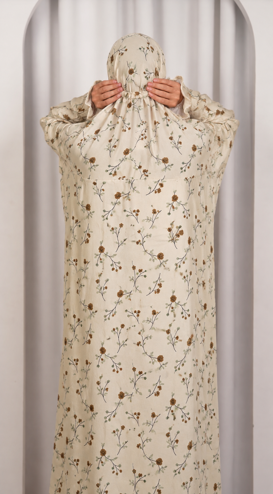One piece prayer gown b04