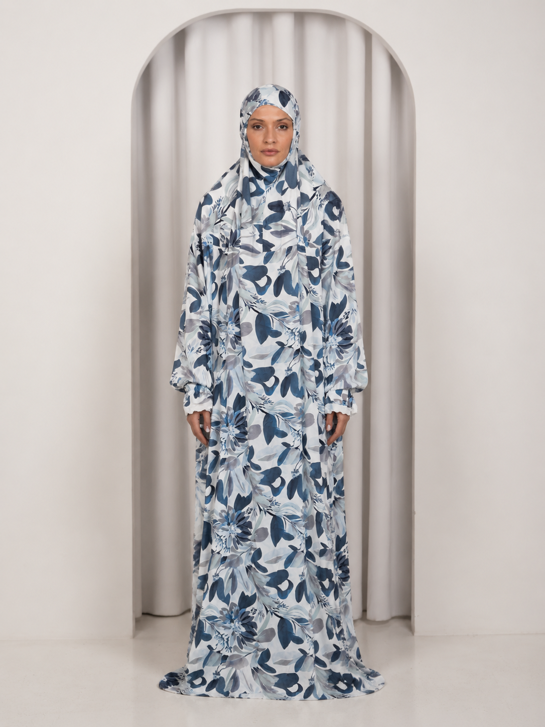 One piece prayer gown b06