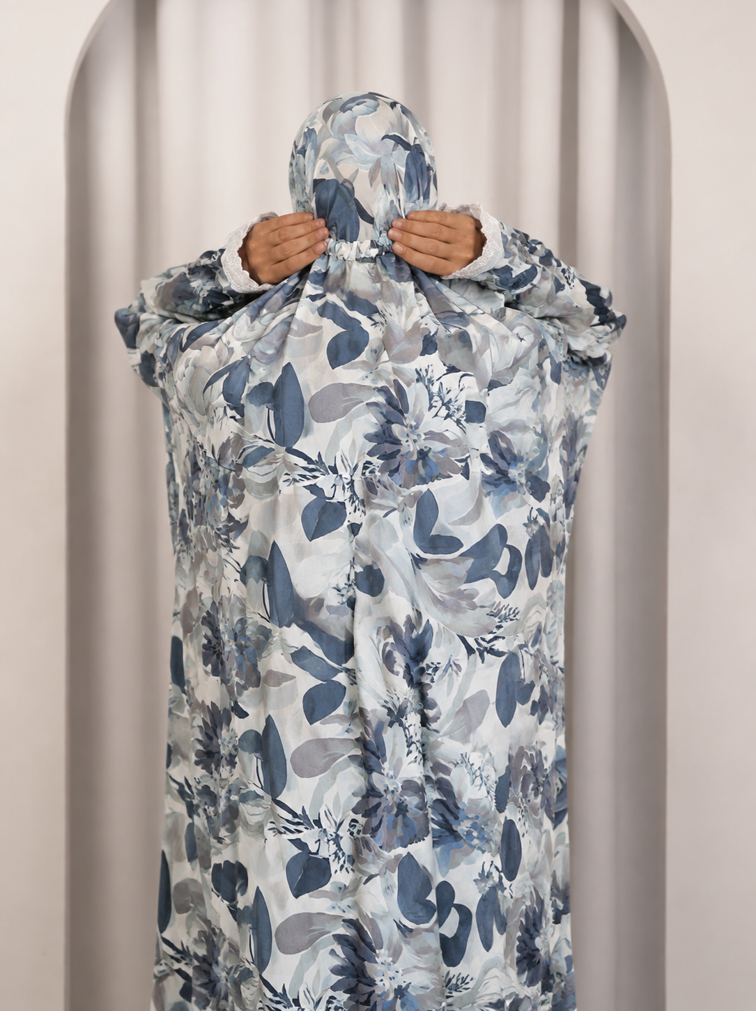 One piece prayer gown b06