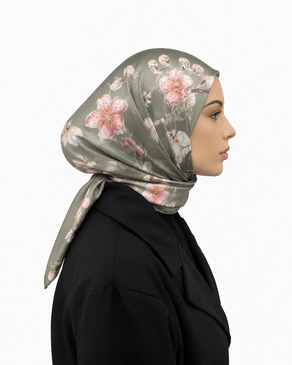 Satin Turkish Hijab - Scarf