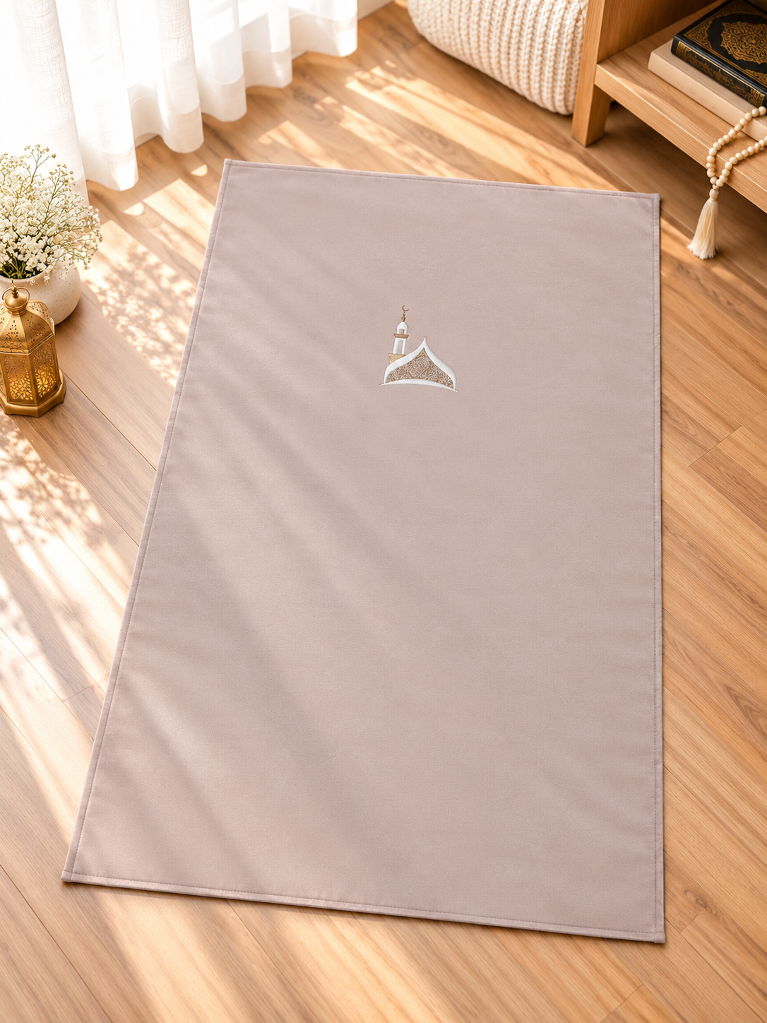 Travel Prayer Mat with Zipper | Portable & Foldable