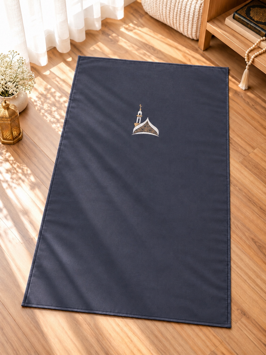 Travel Prayer Mat with Zipper | Portable & Foldable
