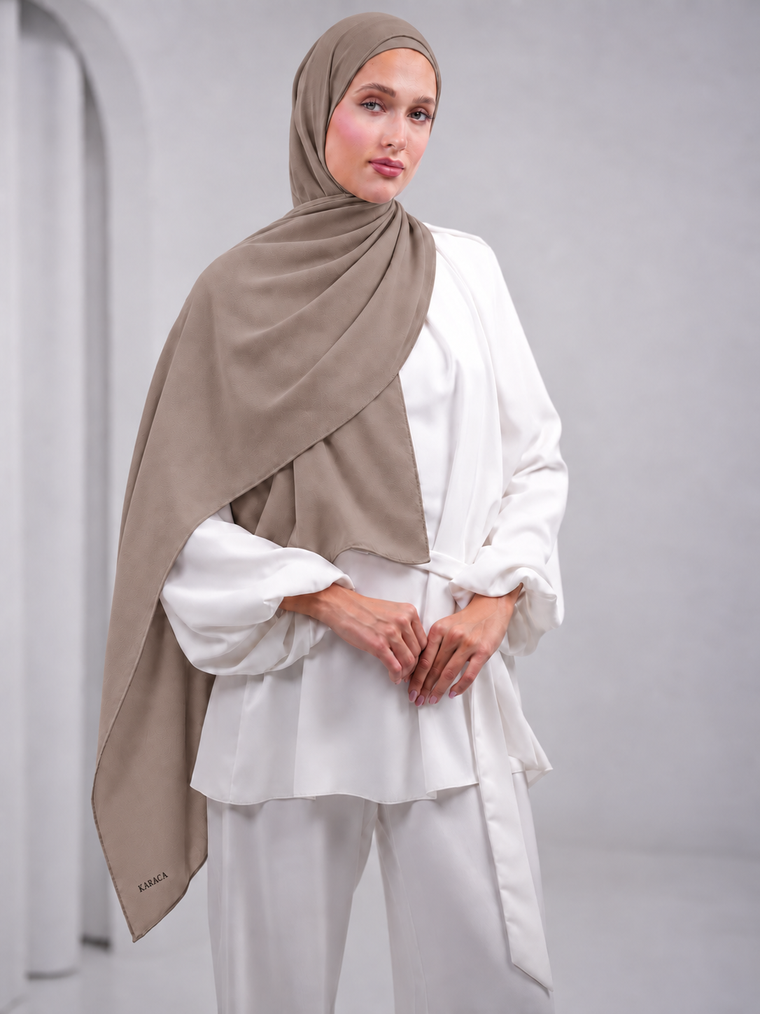 Karaca Soft Crepe shawl