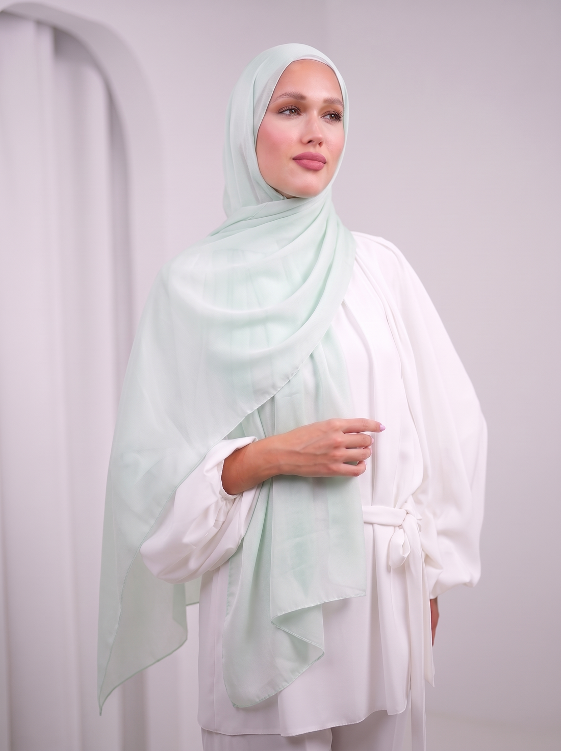 Silk Plain Shawl