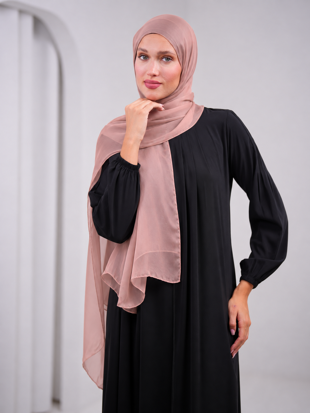 Silk Plain Shawl