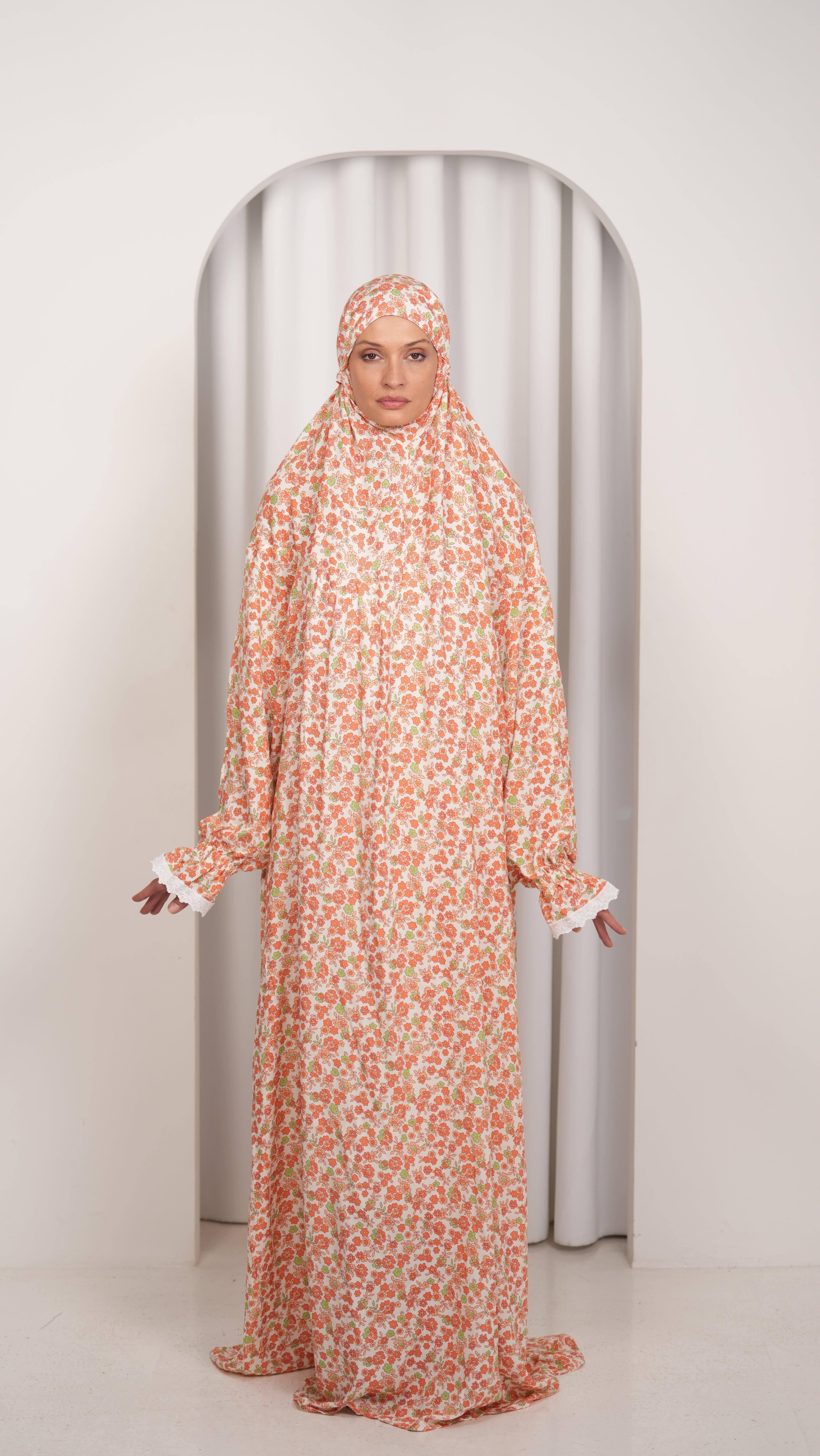 Prayer gown one piece b58