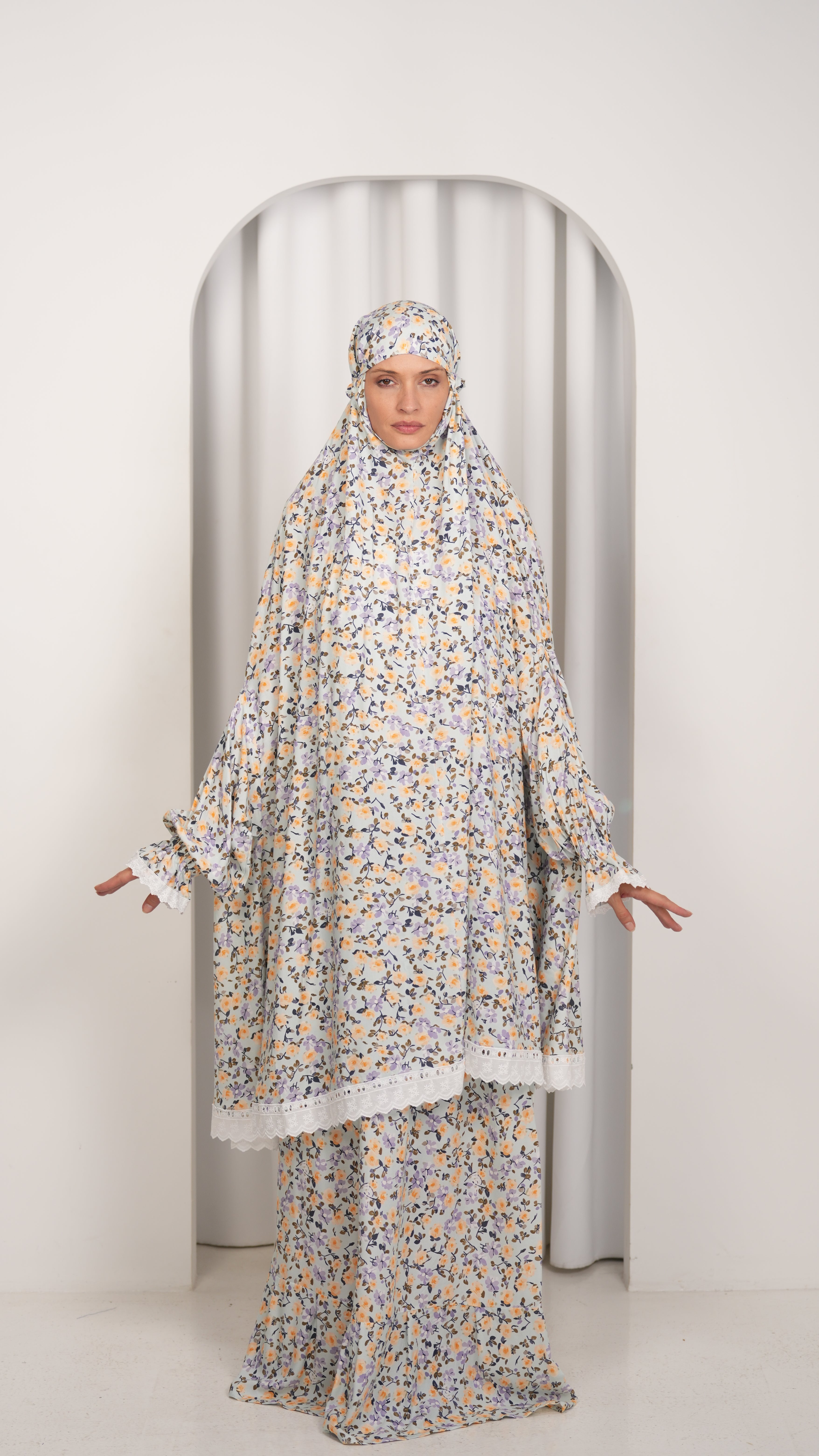 Two Piece Prayer Gown a55