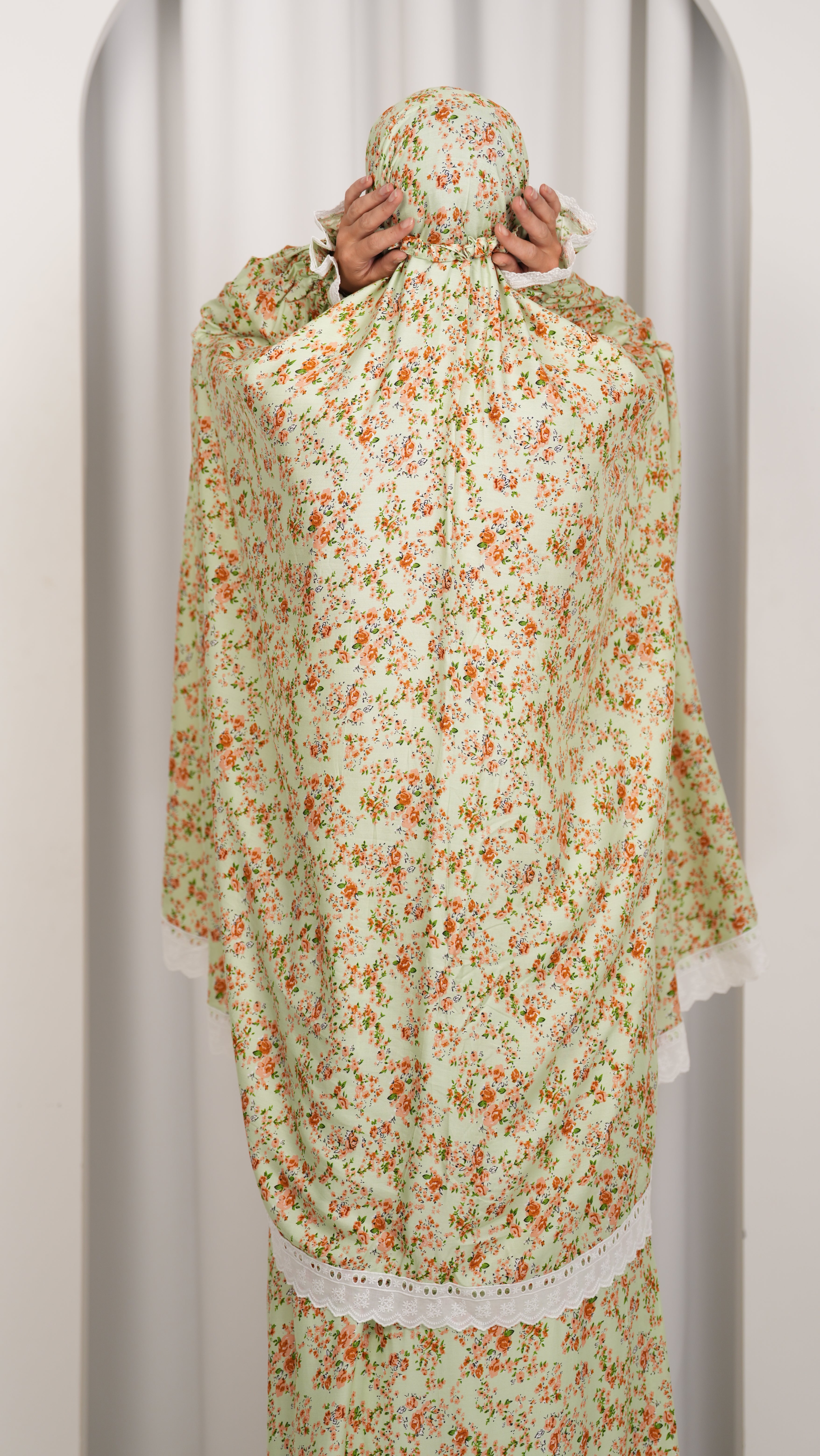 Two Piece Prayer Gown a56