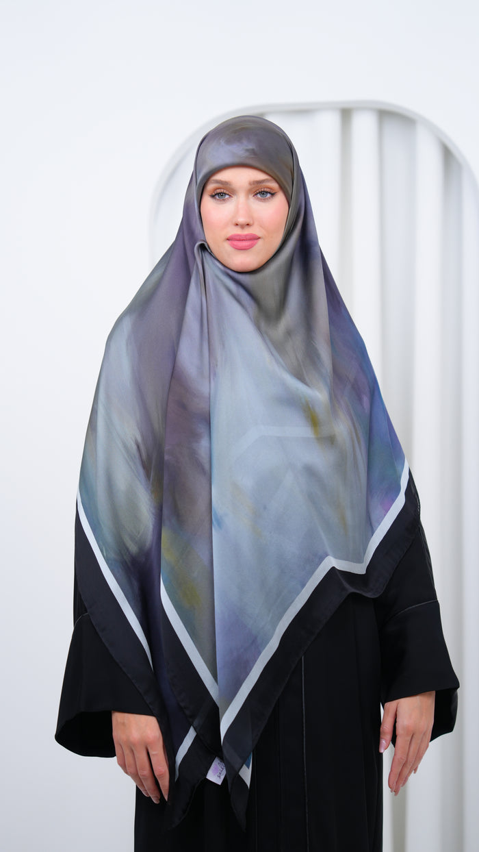 scilla turkish silk scarf E6