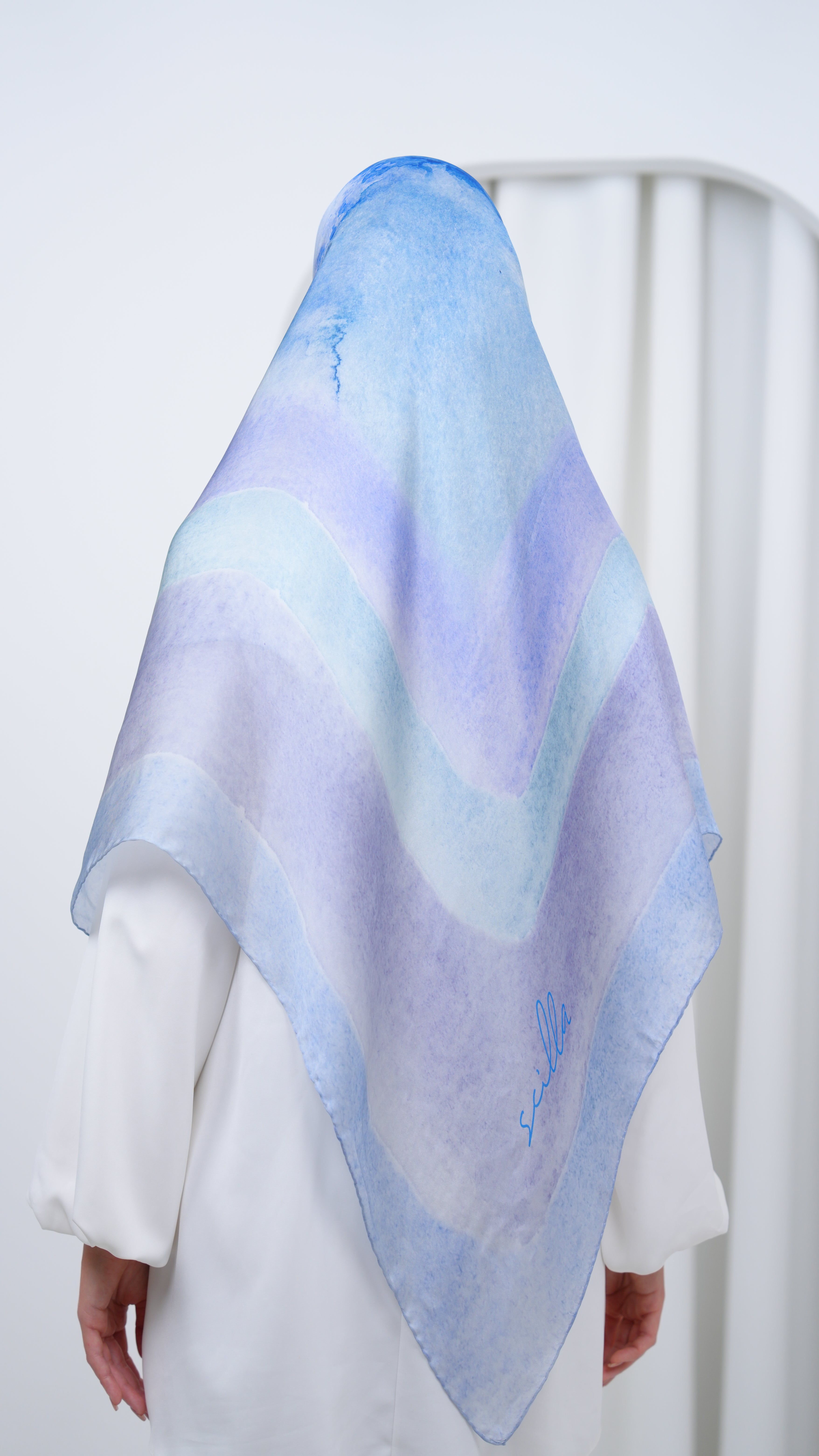 scilla turkish silk scarf L2