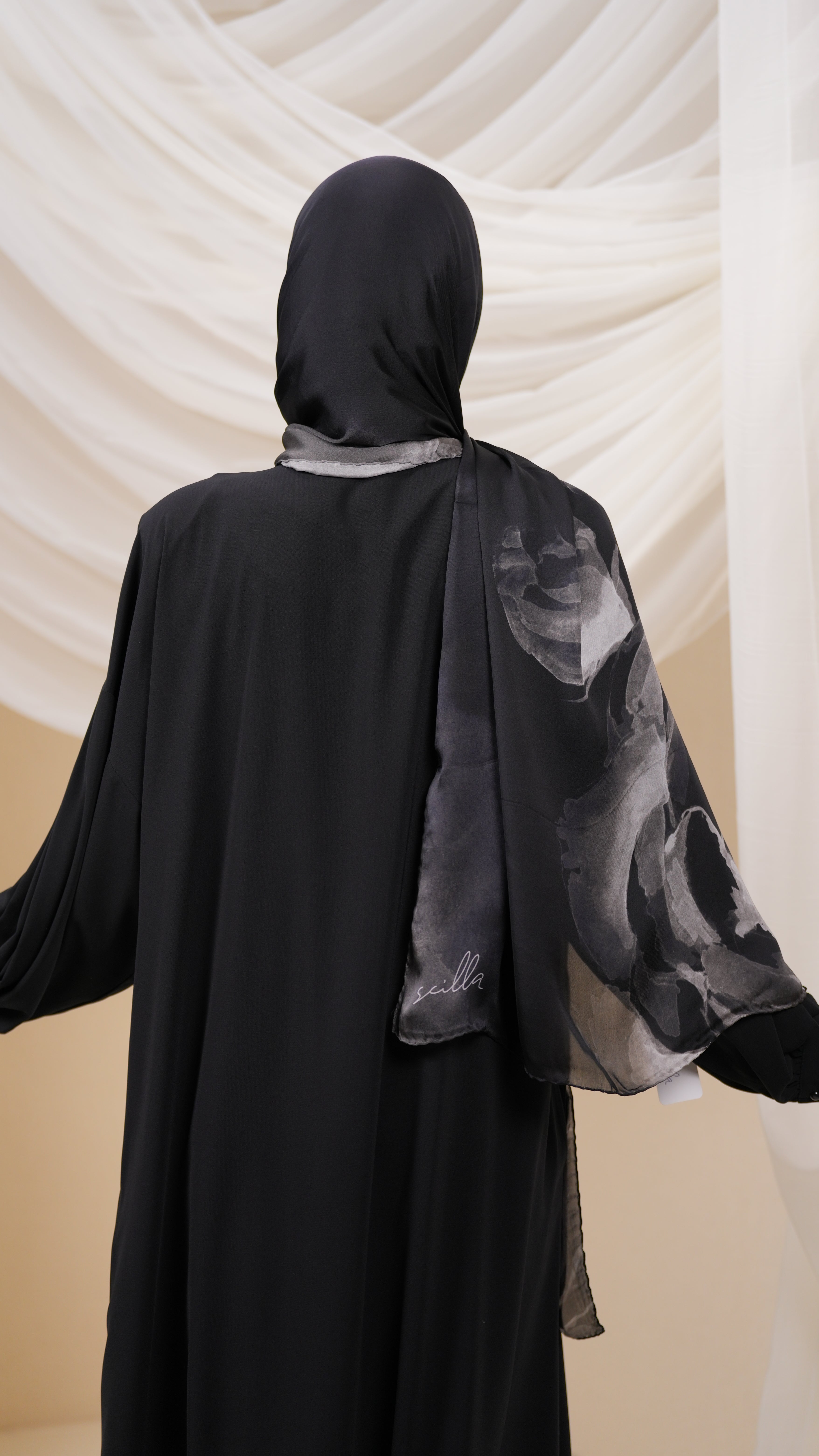 scilla Turkish  silk shawl Etr4