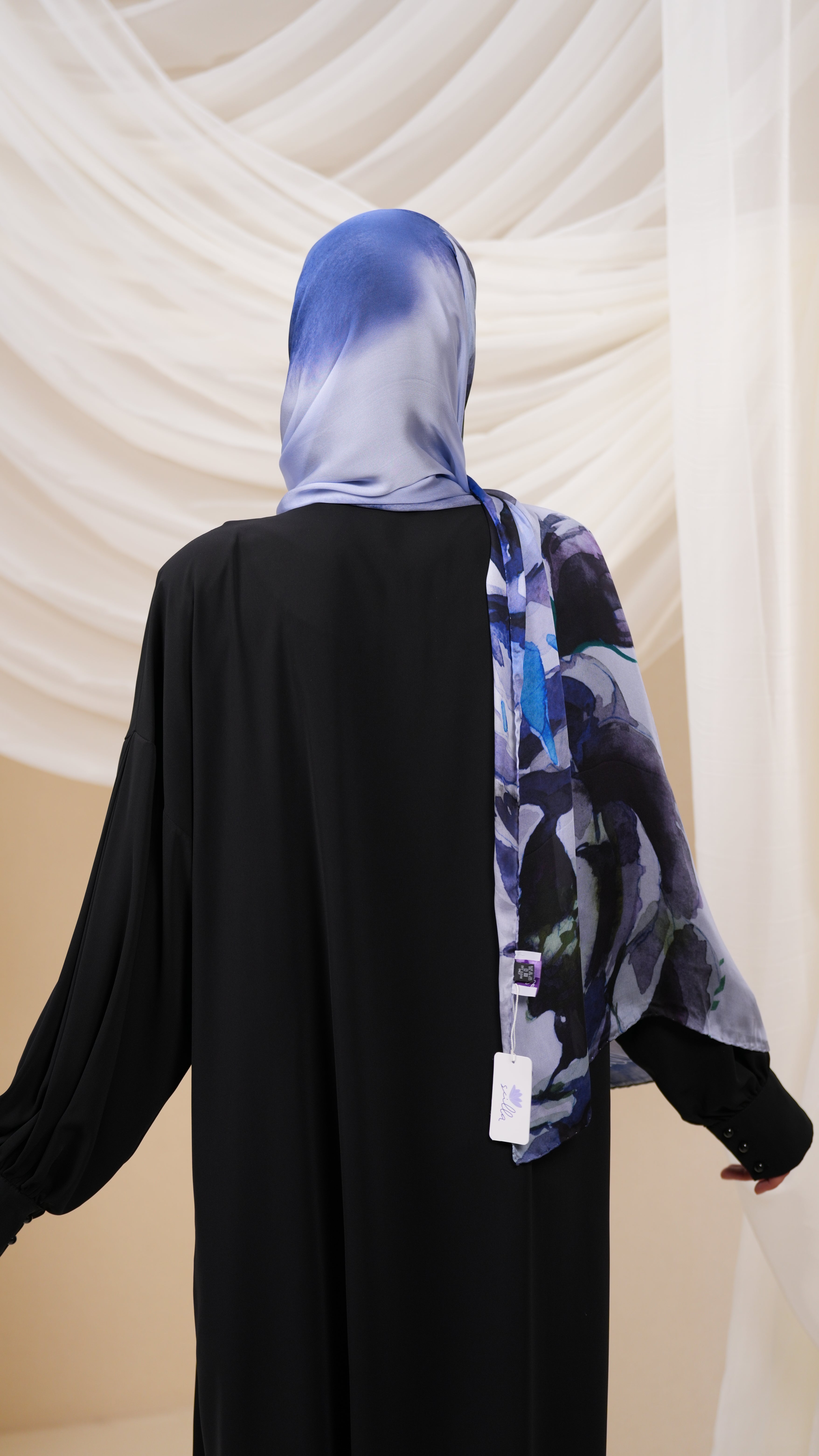 scilla Turkish  silk shawl Etr1